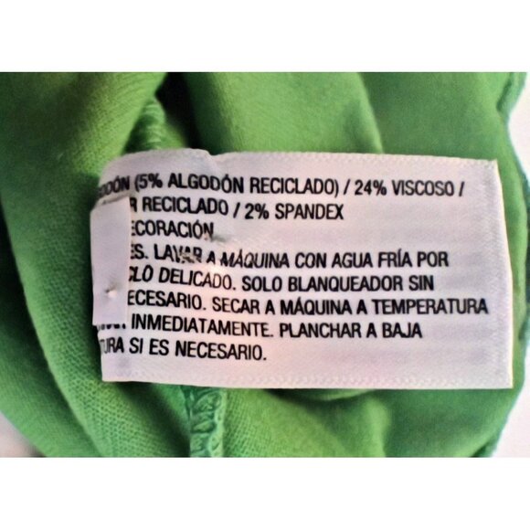 JoyLab Cropped Fit Cardigan Sweatshirt Womens XS Loose Fit Casual Comfy Green - Picture 11 of 12